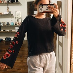 American Eagle Embroidered Sweatshirt